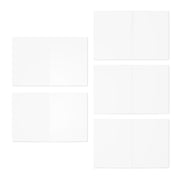 Custom Graduation Red and White Multi-Design Greeting Cards (5-Pack)