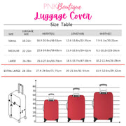 Ivy and Pearls Luggage Cover