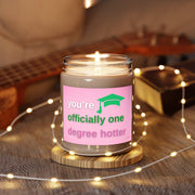 Pink and Green Graduation Scented Candles 9oz