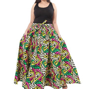 Ankara Print High Waist Skirt