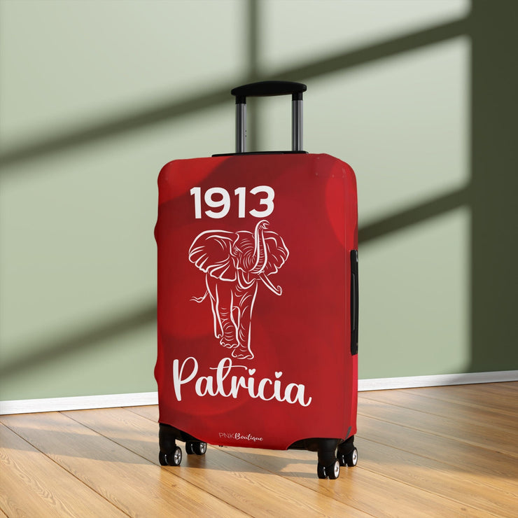 Trunks Up Personalized Luggage Cover