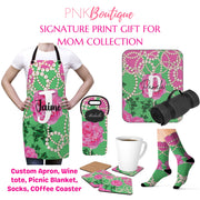 PNK Signature Pink & Green Picnic Blanket