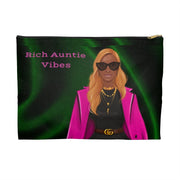Rich Auntie Vibes Accessory Pouch