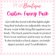 Signature 2 Pink & Green Fanny Pack
