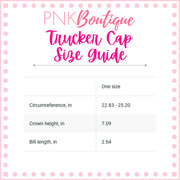 PNK Signature Pink & Green Soror Trucker Snap Back Cap