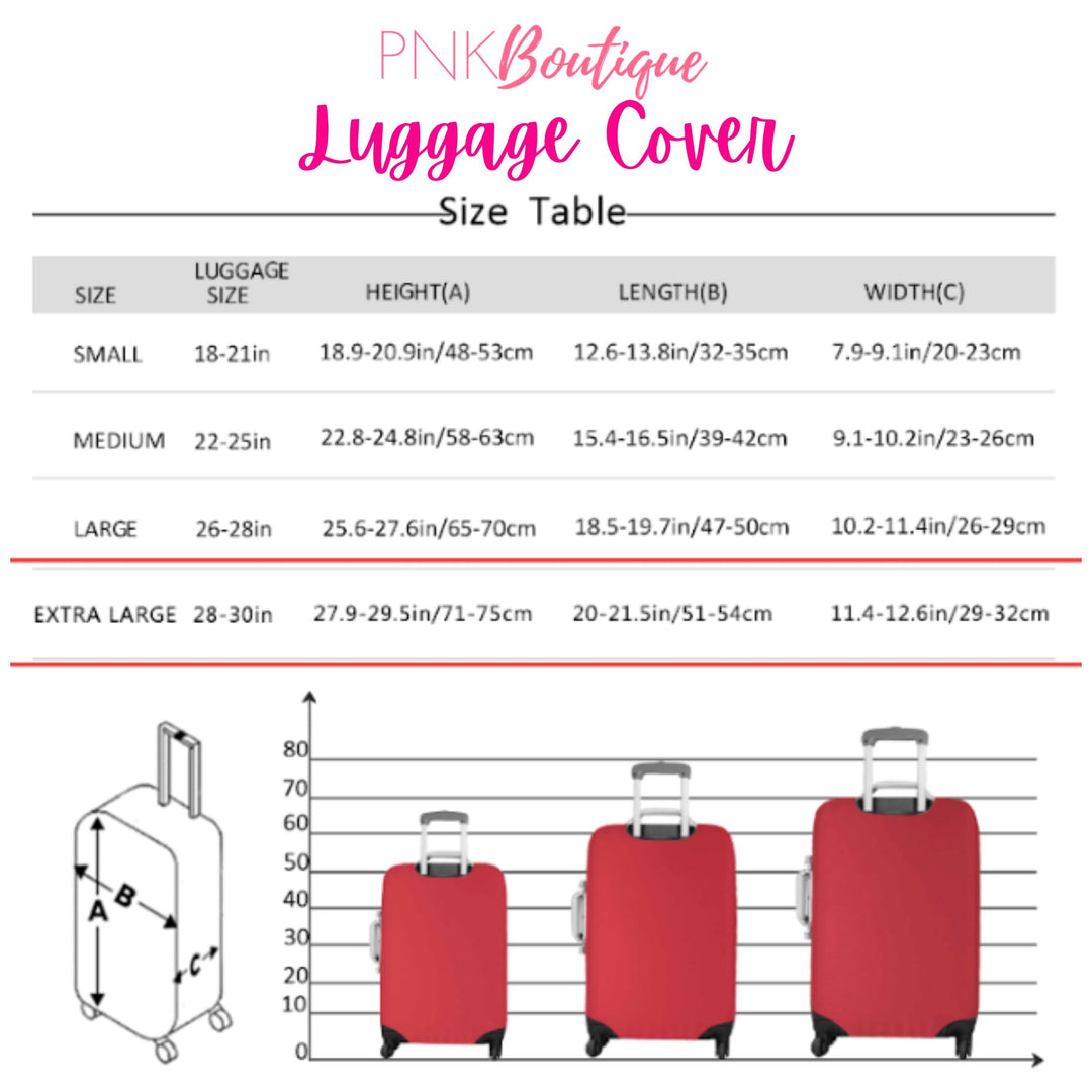 1913 Personalized Luggage Cover