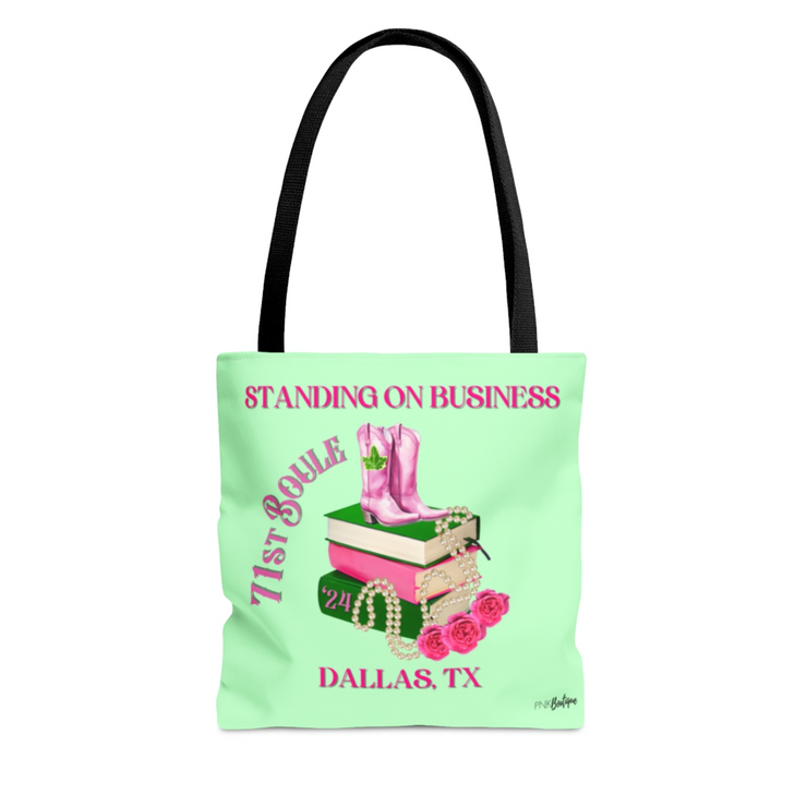 Standing on Business 71st Boule Tote Bags