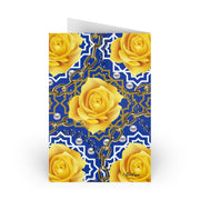 Blue and Gold Greeting Cards (10-pcs)
