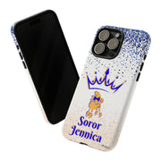 Blue and Gold Personalized Phone Case