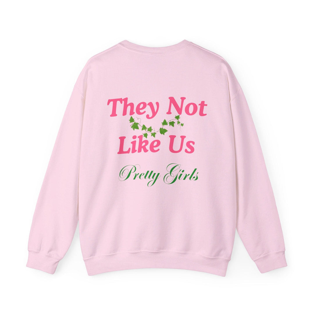 Custom Pink and Green Homecoming Crewneck Sweatshirt