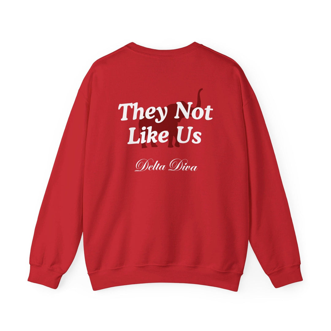 Custom Red and White Homecoming Sweatshirt