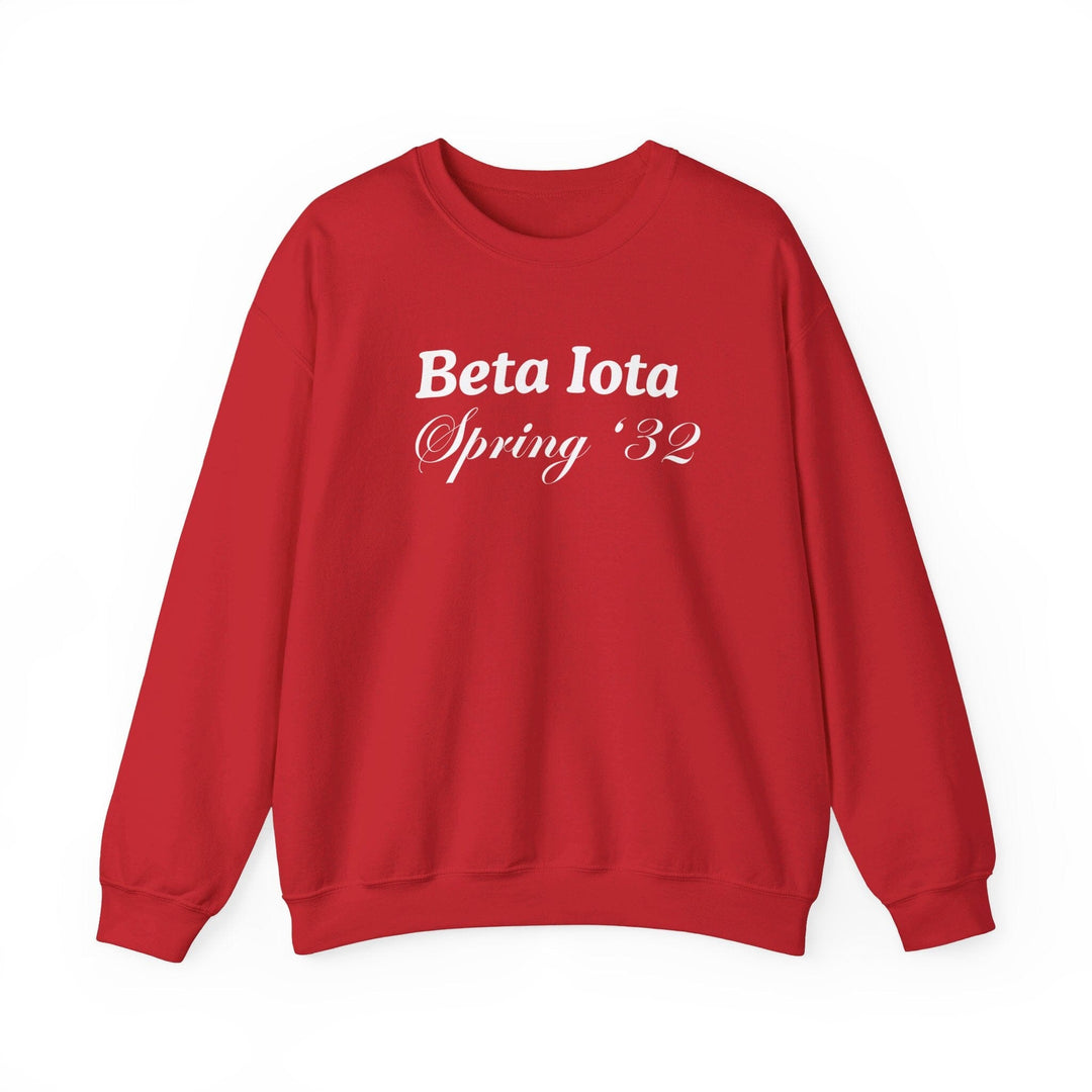 Custom Red and White Homecoming Sweatshirt