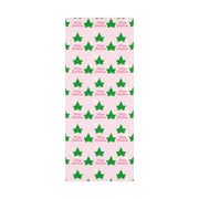 Holiday Pink and Green Christmas Wrapping Paper