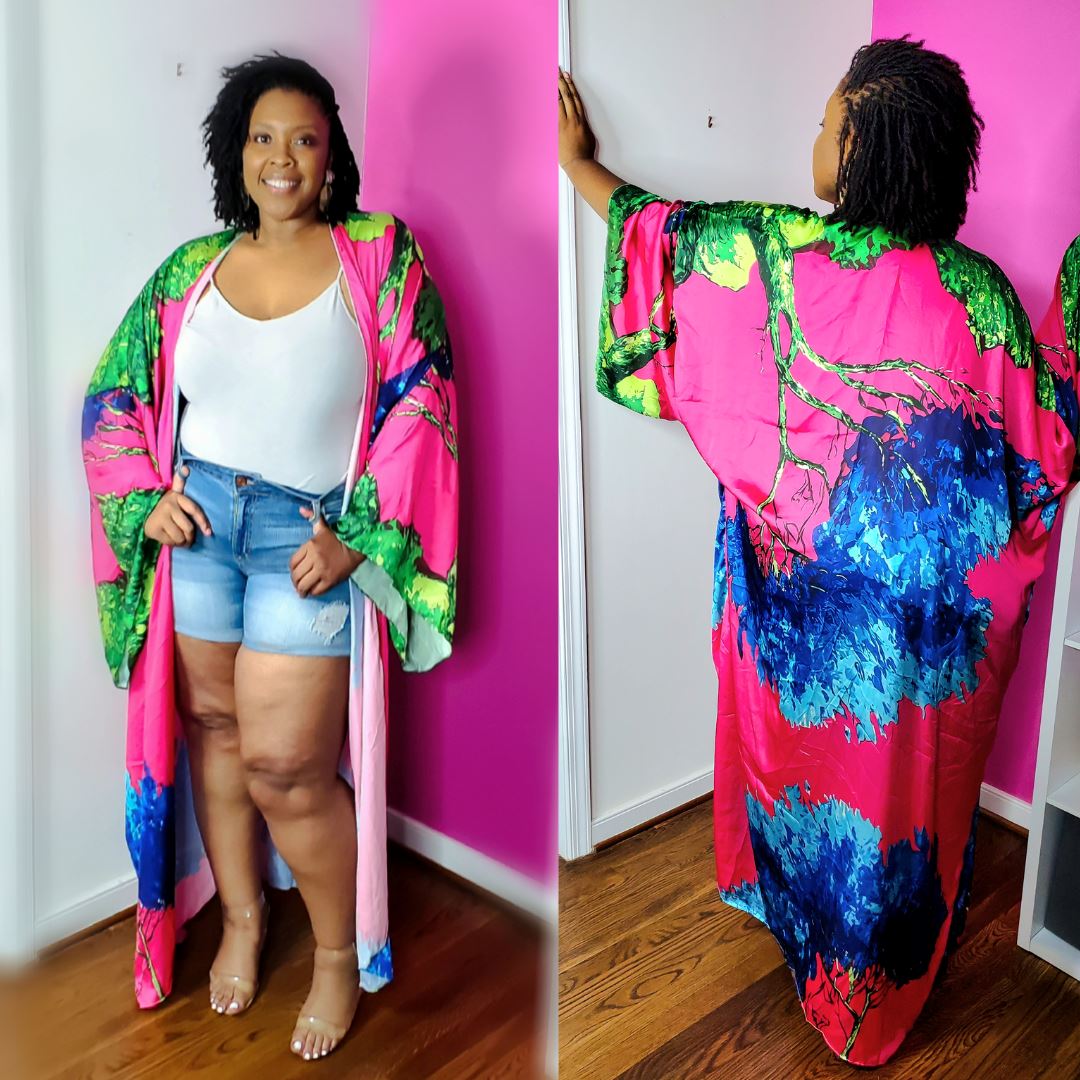 Hot Pink Kimono