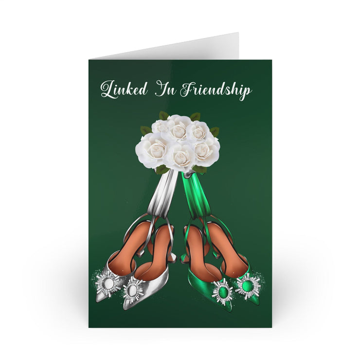 Linked in Friendship Greeting cards 10-pcs