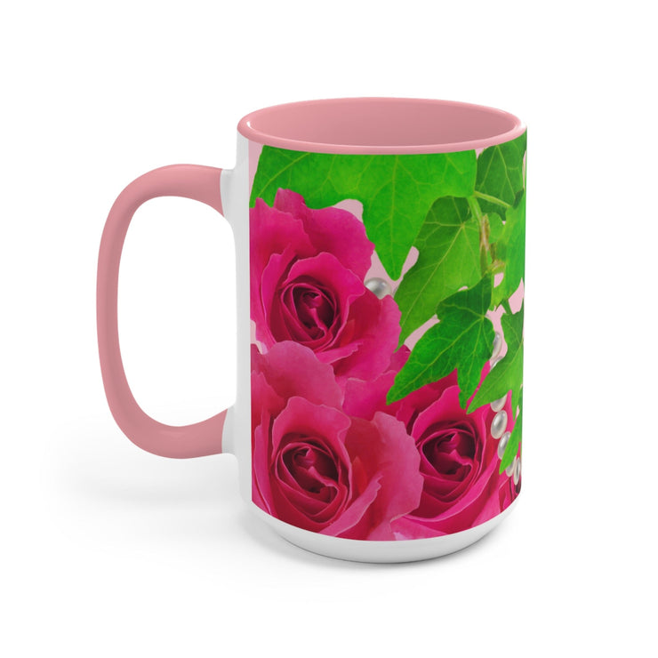 Personalized Ivy and Pearls Coffee Mug