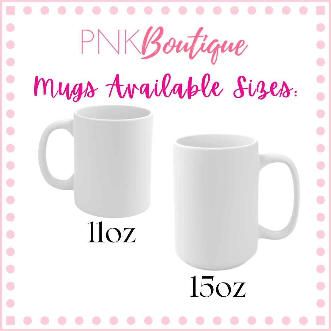 Personalized Ivy and Pearls Coffee Mug