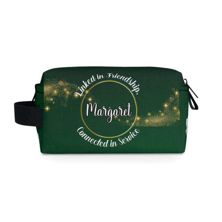 Personalized Linked in Friendship Toiletry Bag