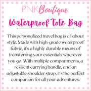 Personalized The Links Inc Waterproof Tote Bag