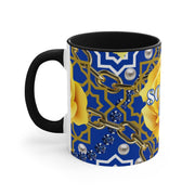 Personalized Yellow Tea Rose Coffee Mug