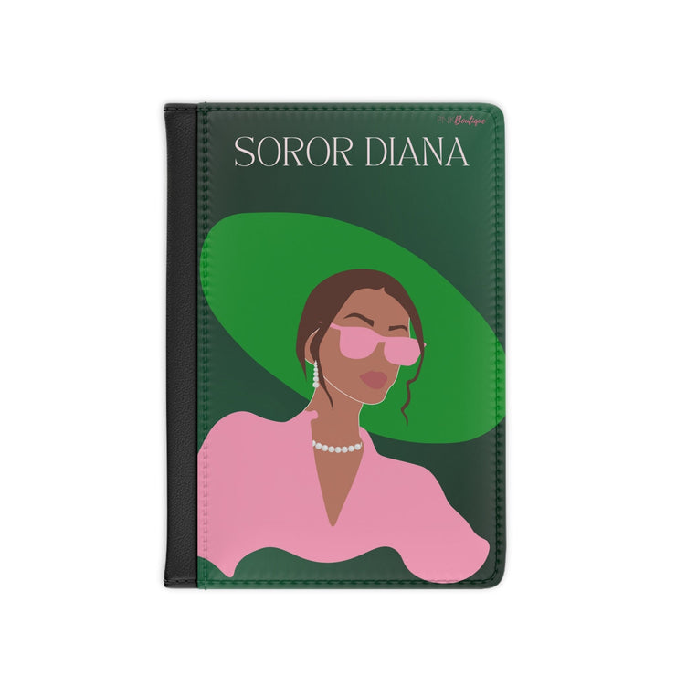 Pink and Green Affair Passport Cover