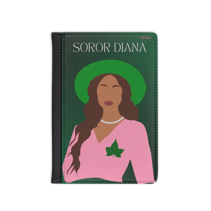 Pink and Green Affair Passport Cover