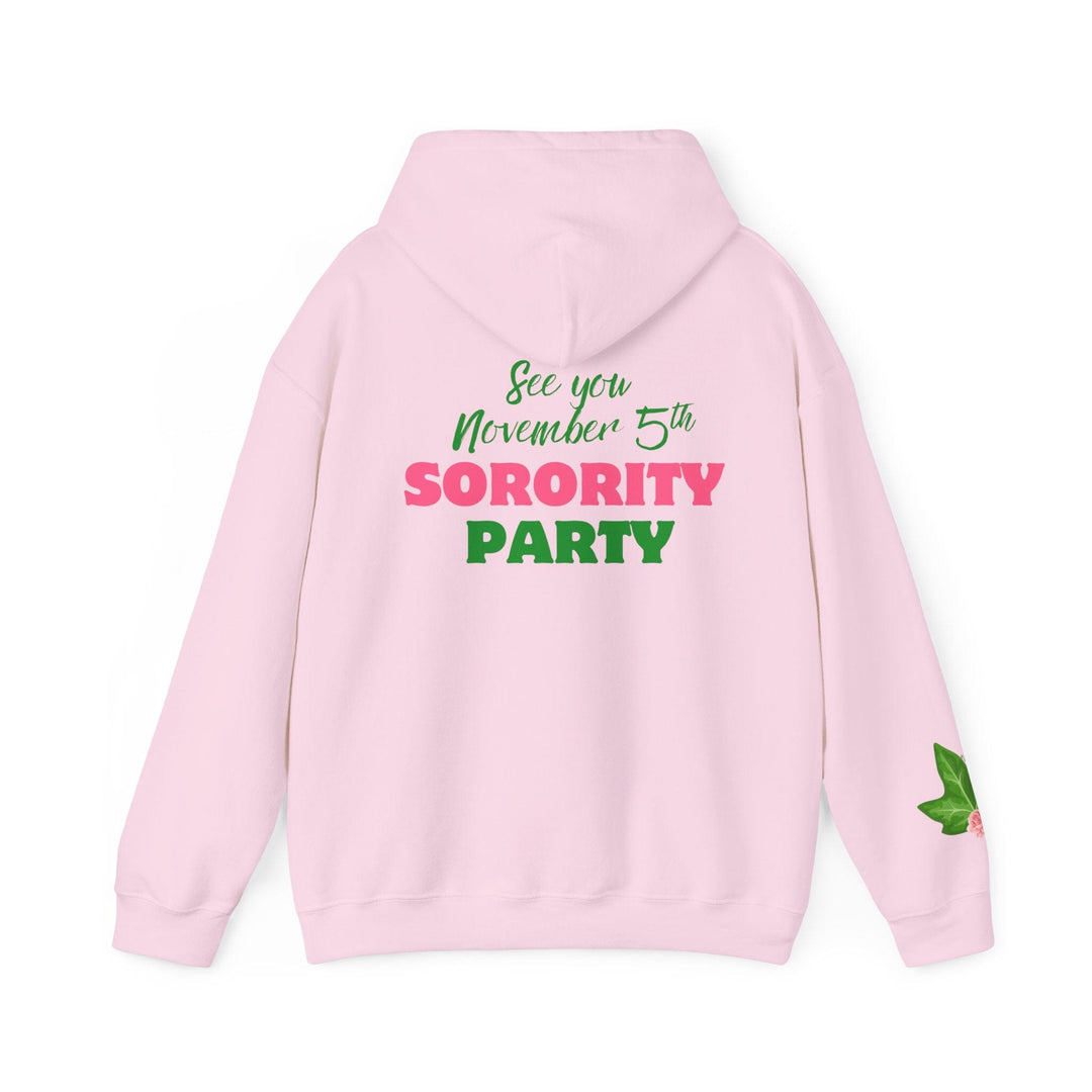 Pink and Green Fill In The Blank Kamala Harris Hoodie Sweatshirt