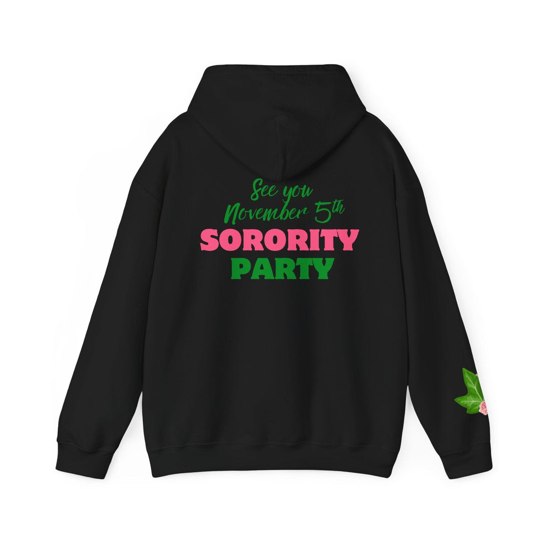 Pink and Green Fill In The Blank Kamala Harris Hoodie Sweatshirt