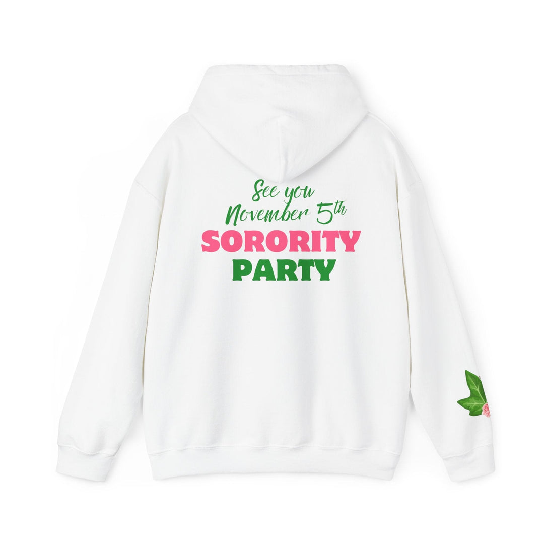 Pink and Green Fill In The Blank Kamala Harris Hoodie Sweatshirt