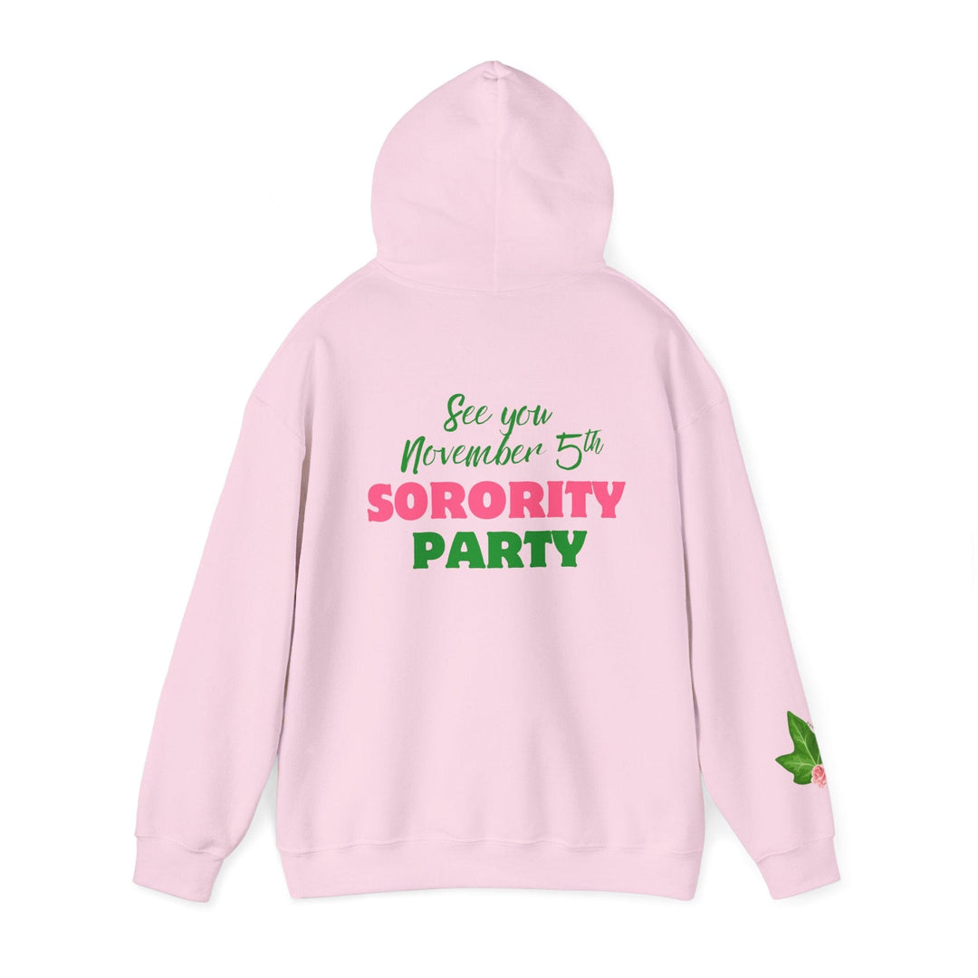 Pink and Green Fill In The Blank Kamala Harris Hoodie Sweatshirt