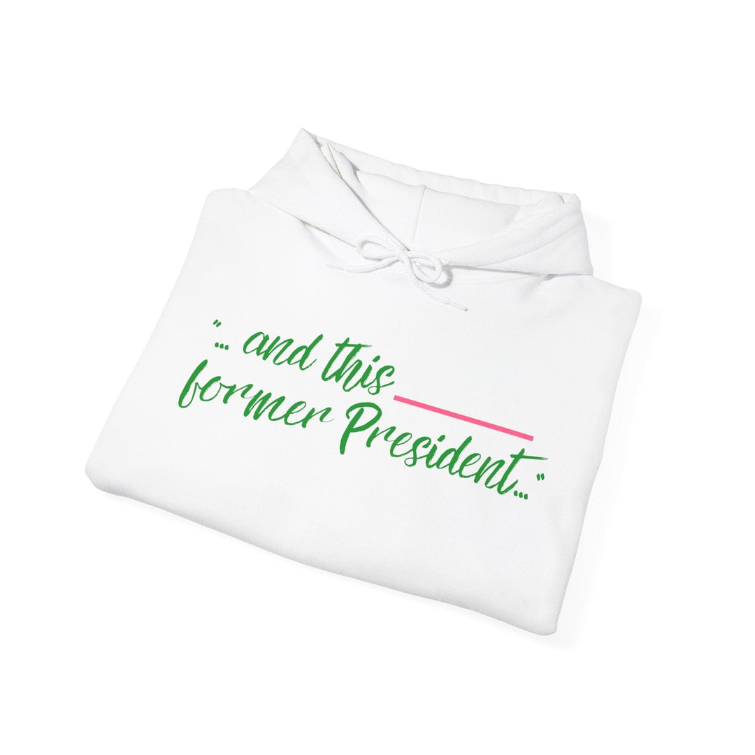 Pink and Green Fill In The Blank Kamala Harris Hoodie Sweatshirt