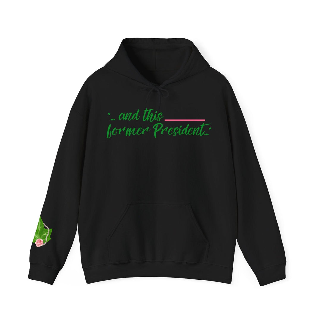 Pink and Green Fill In The Blank Kamala Harris Hoodie Sweatshirt