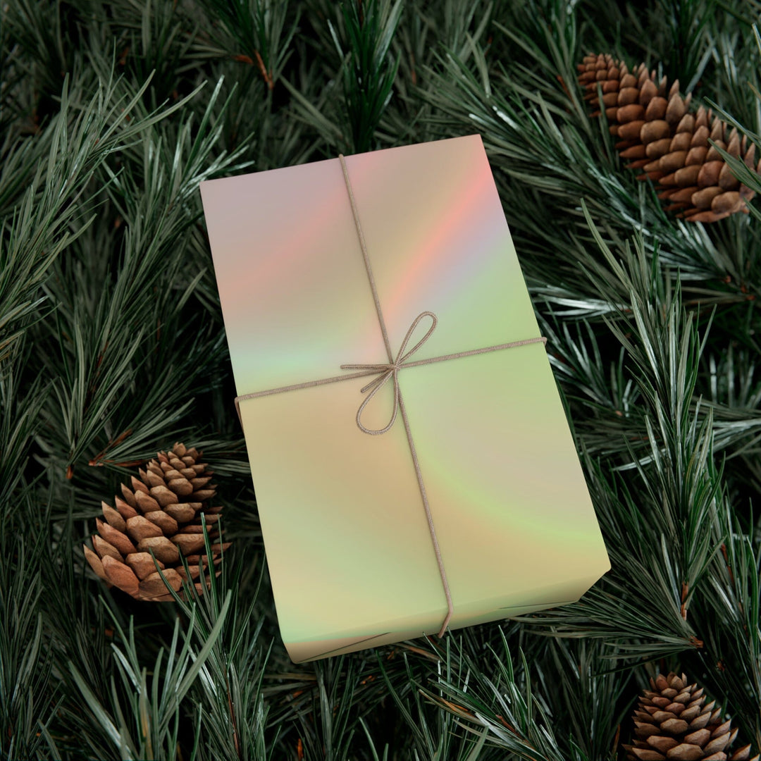 Pink & Green Marble Wrapping Paper