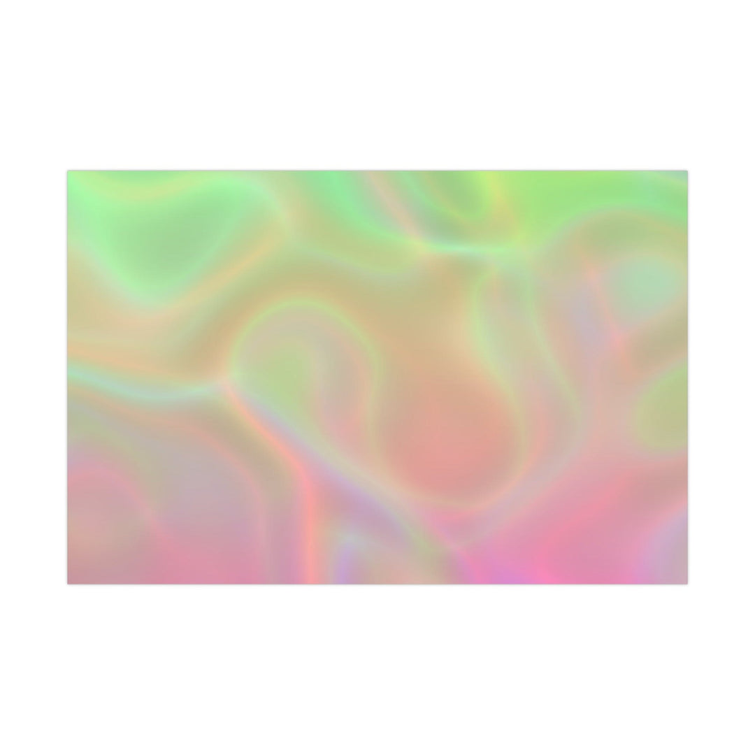 Pink & Green Marble Wrapping Paper