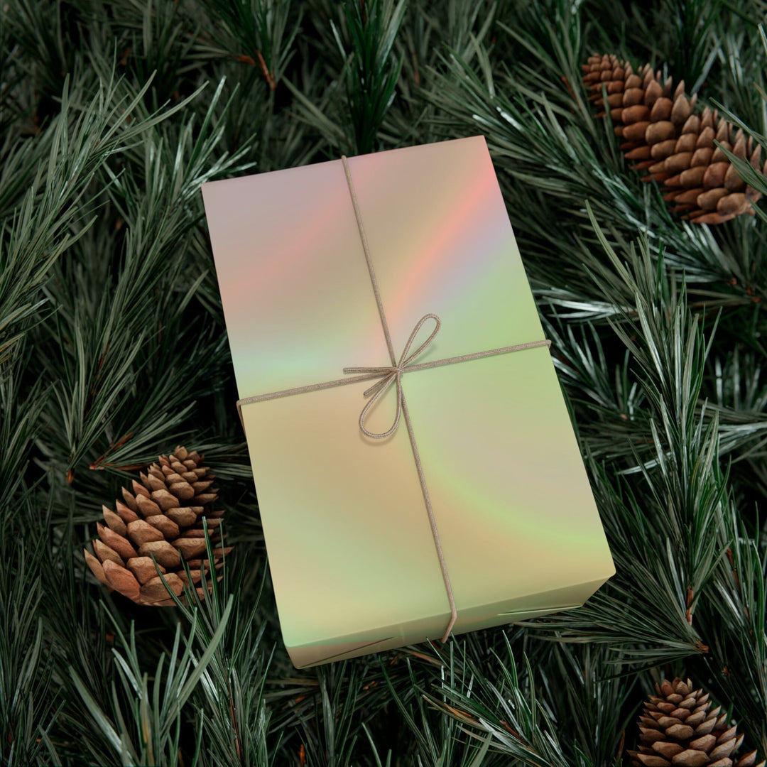 Pink & Green Marble Wrapping Paper