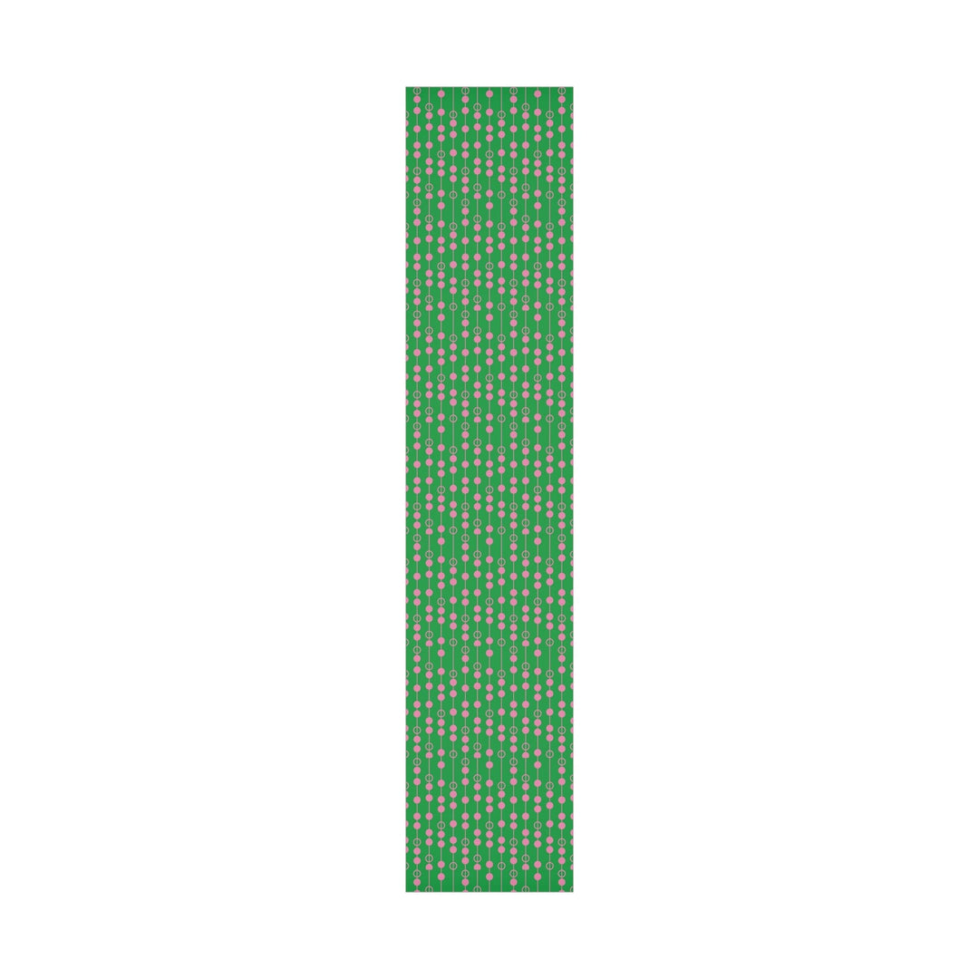 Pink & Green Polka Gift Wrapping Papers