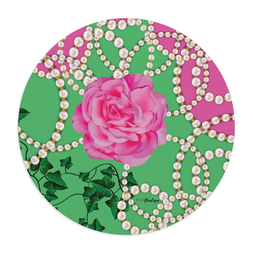 PNK Signature Pink & Green Mouse Pad