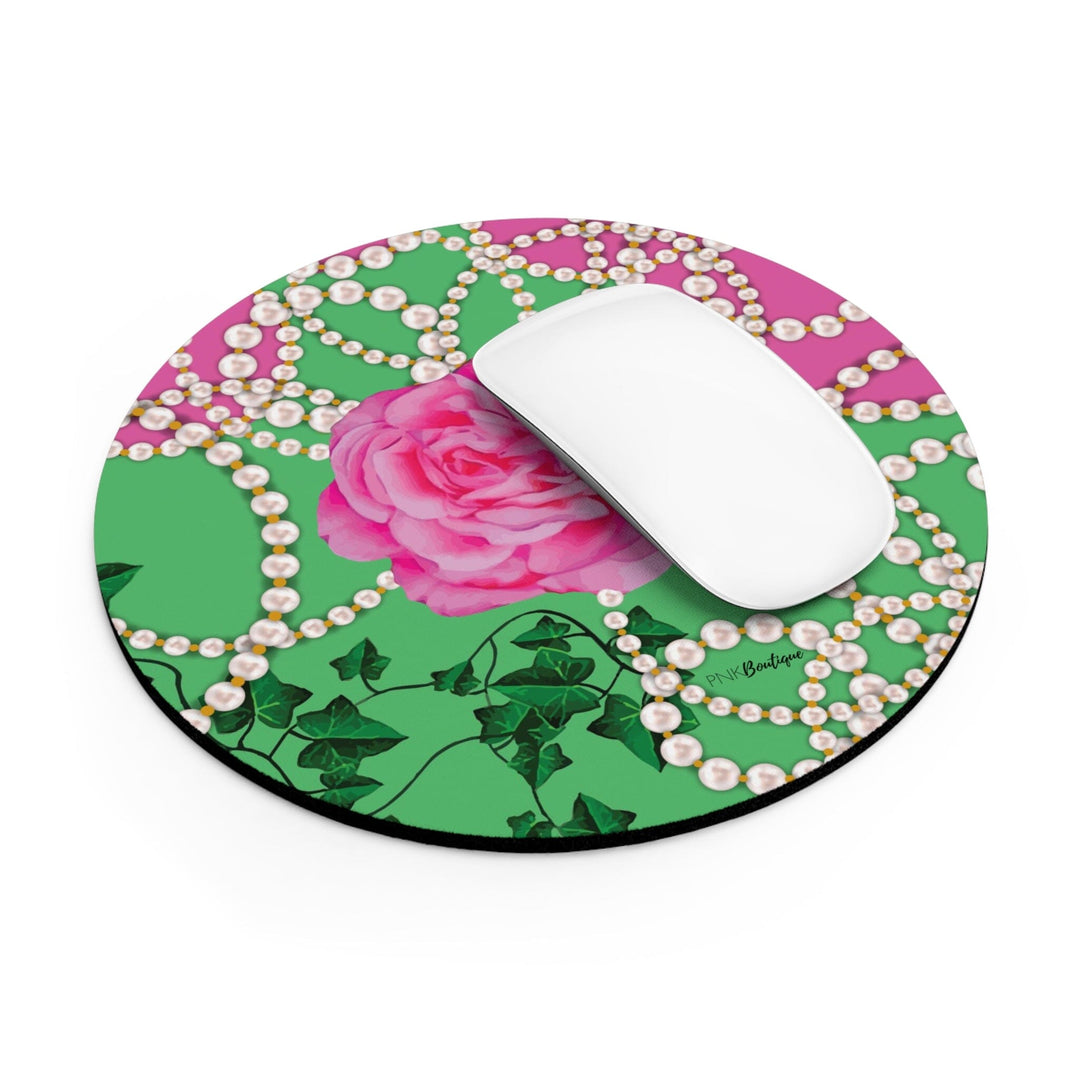 PNK Signature Pink & Green Mouse Pad