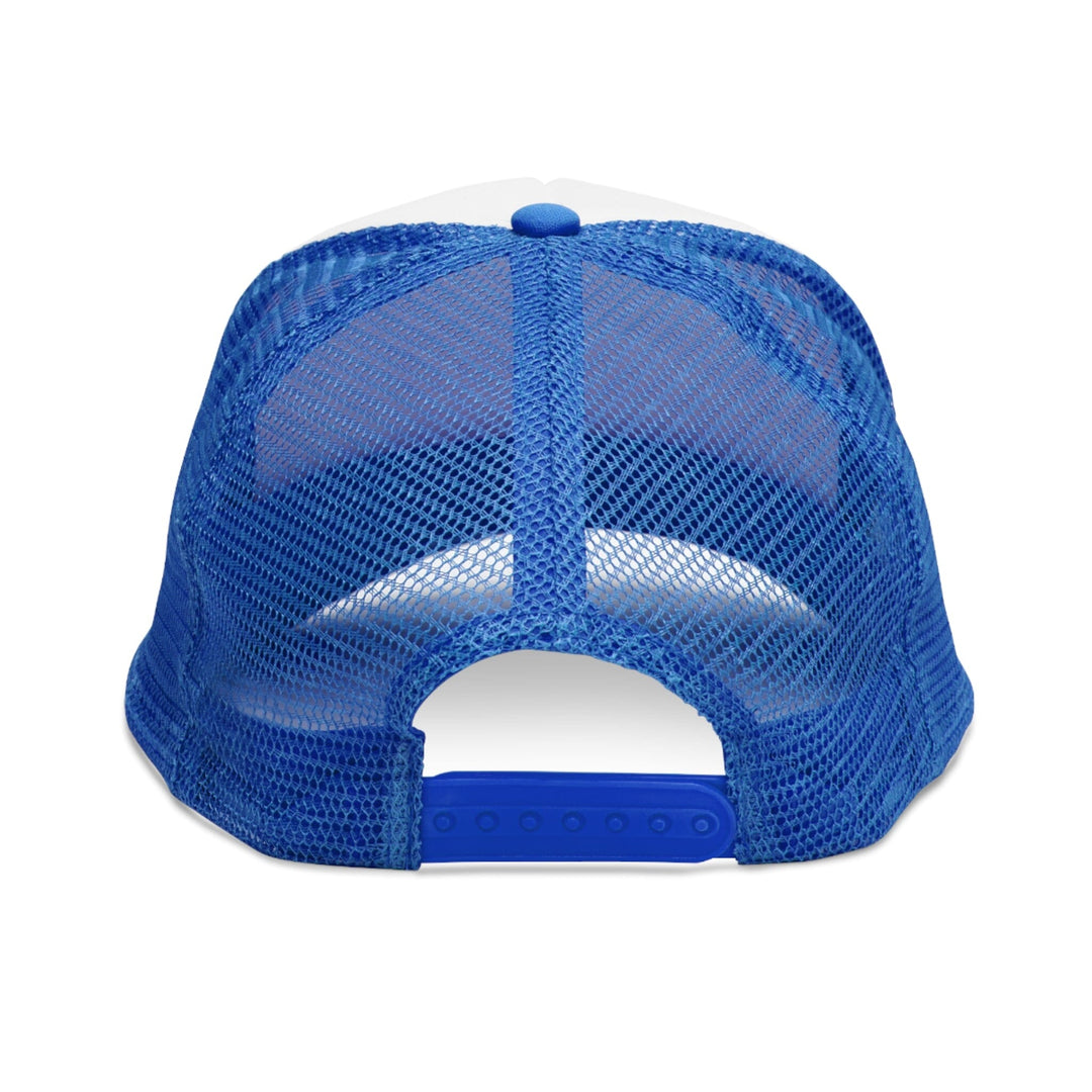 Rhoyal Blue and Gold Trucker Snap Back Cap