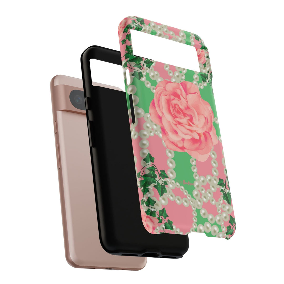 Signature 2 Pink and Green Phone Case