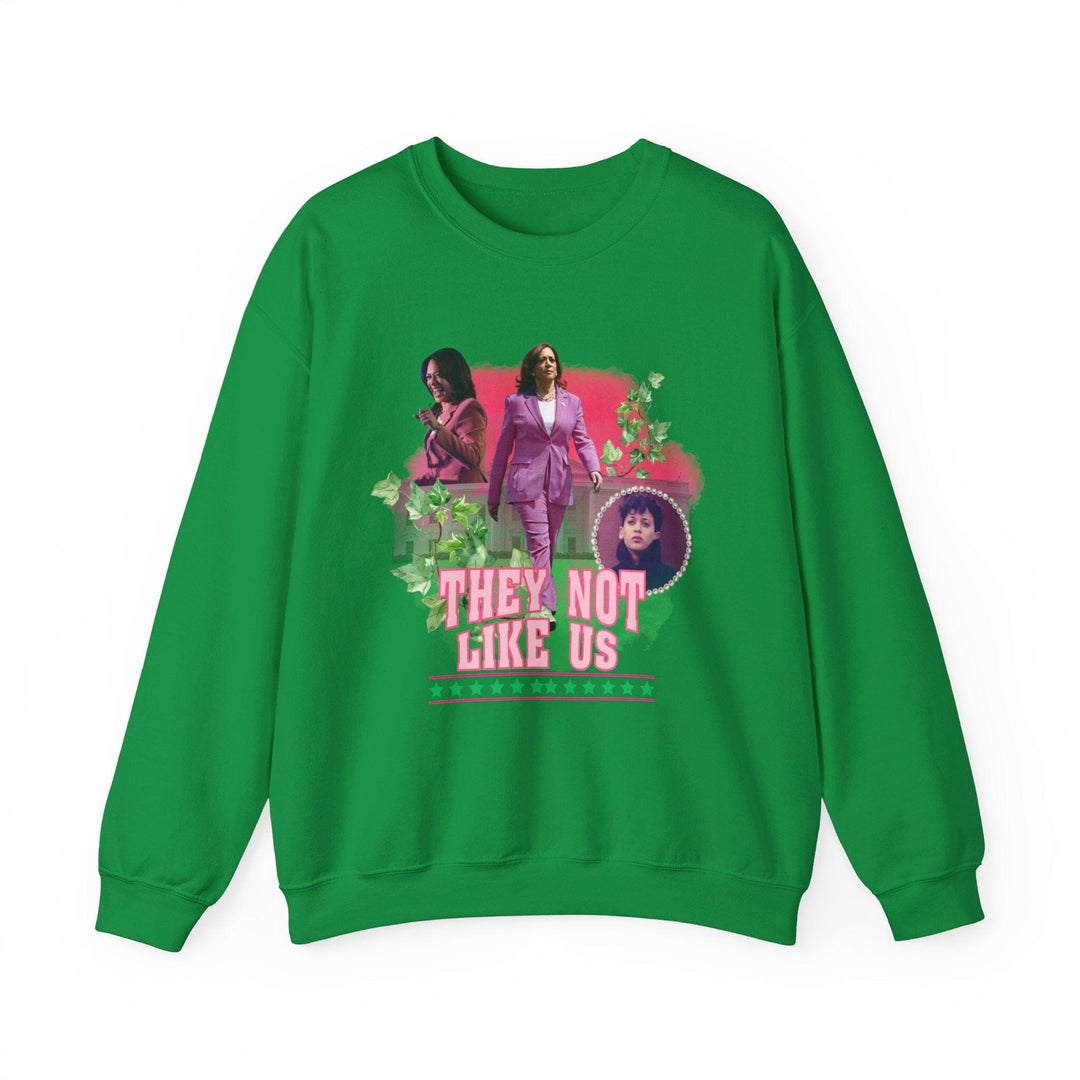 They Not Like Us Kamala Harris Inspired Crewneck Sweatshirt