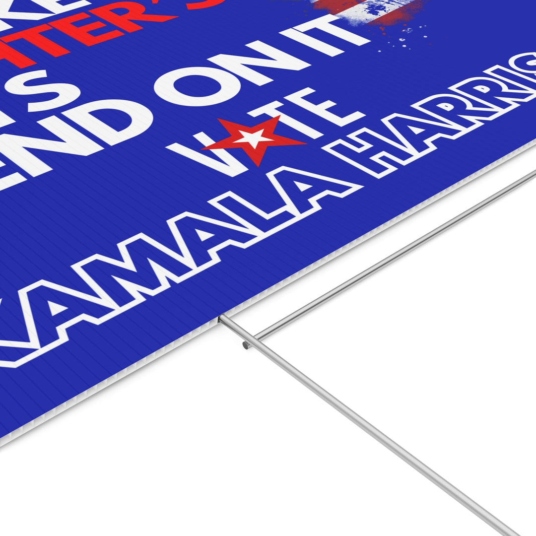 Vote Kamala Harris Yard Sign