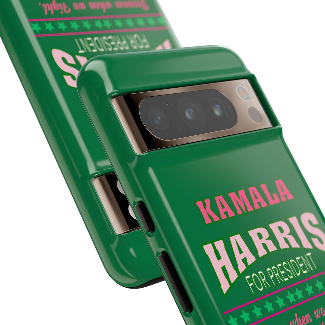 When We Fight, We Win Kamala Harris Inspired Phone Cases