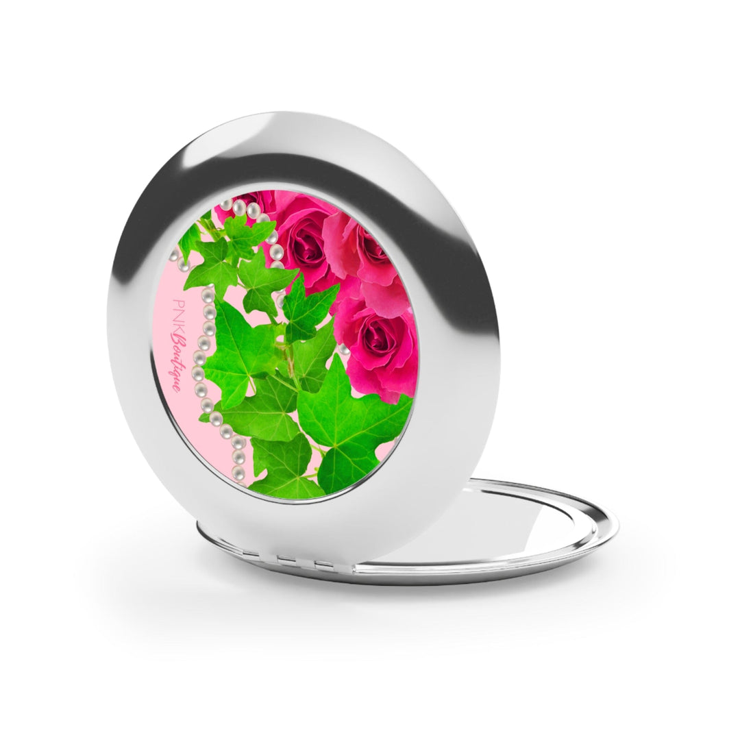 Ivy and Pearls Compact Travel Mirror