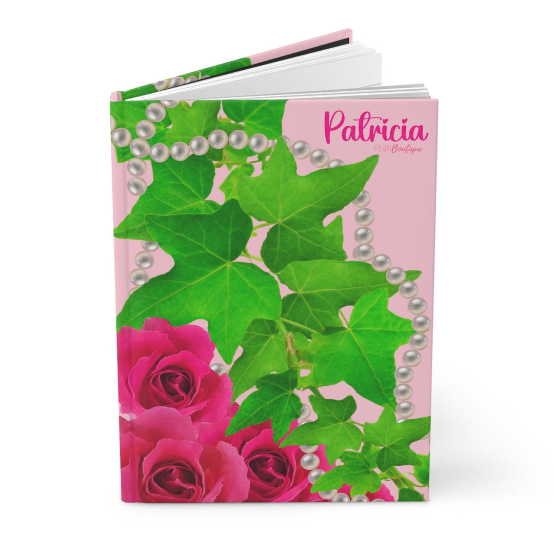 Ivy and Pearls Personalized Hardcover Journal