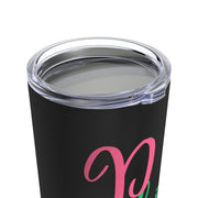 Phirst Pink and Green Customized Tumbler 20oz