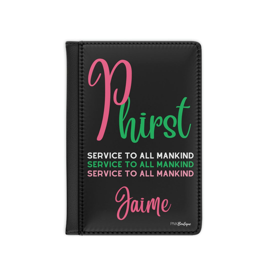 Phirst Personalized Passport Cover