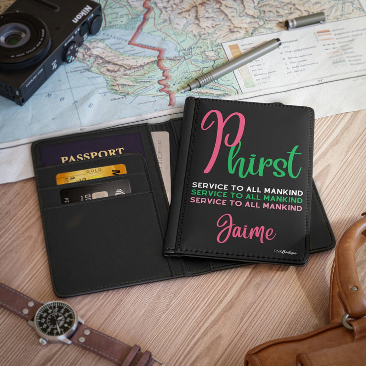 Phirst Personalized Passport Cover
