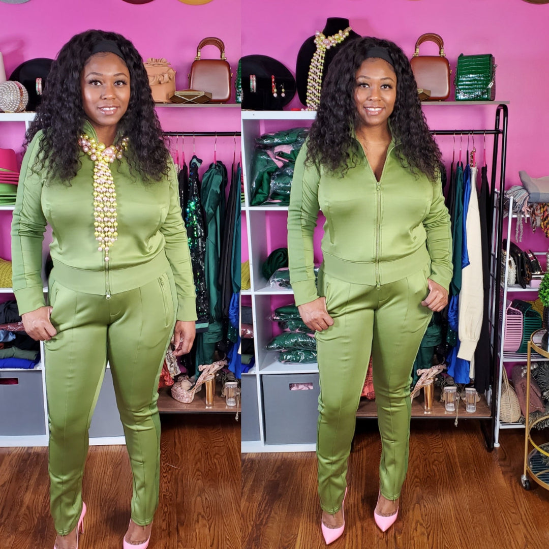 Apple Green Tracksuit