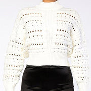 Cream Indulgence Sweater - PNK Boutique